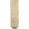 Ekena Millwork Traditional Arts and Crafts Rough Sawn Bracket w/ Offset Brace, Douglas Fir, 6"W x 18"D x 22"H BKT0604X18X22TRA03RDF - alternate 3